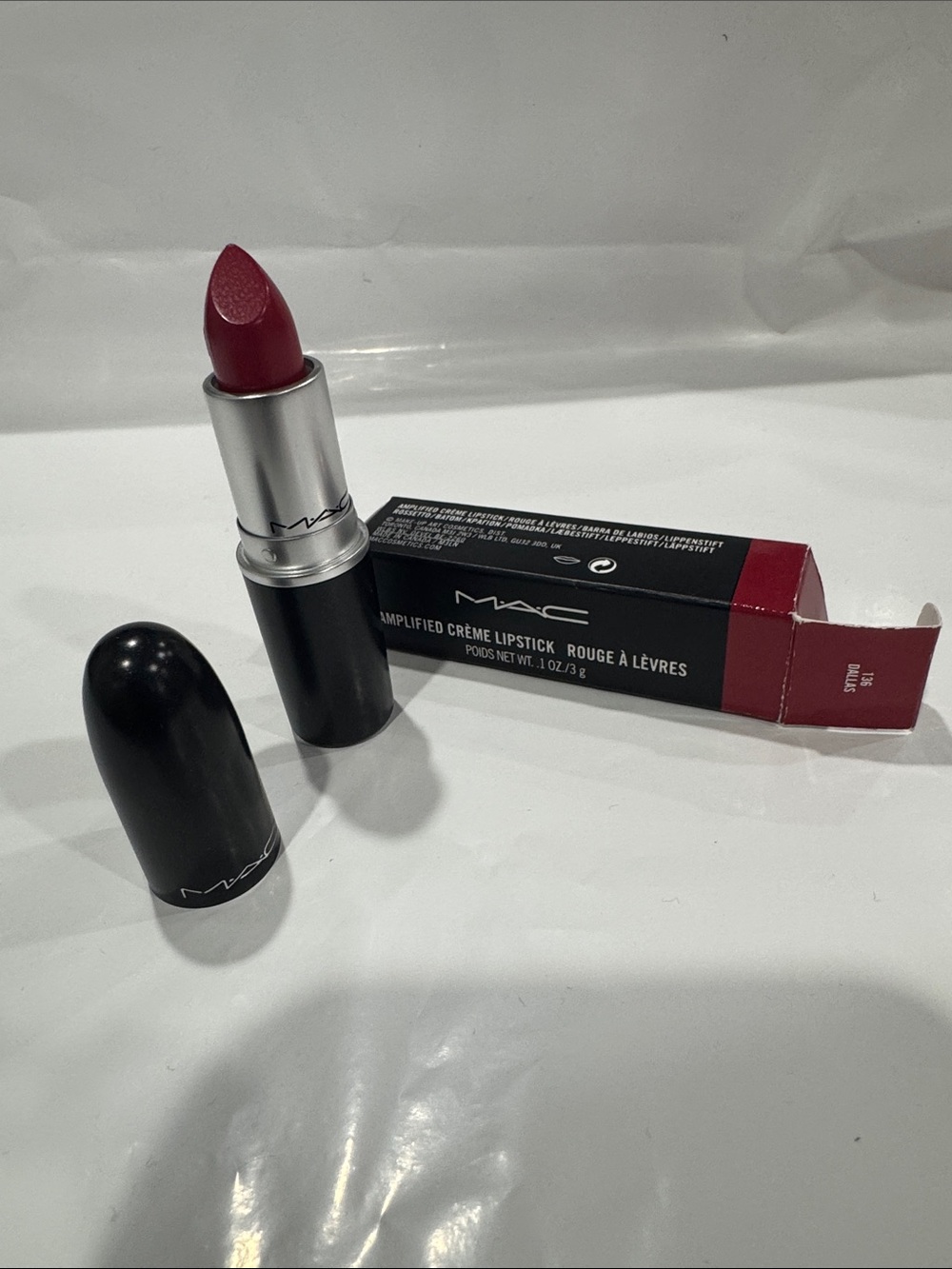MAC Cosmetics Amplified Crème Lipstick - Berry Pink 136 Dallas